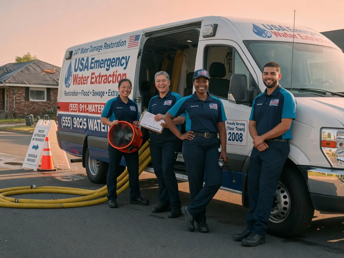 Emergency Water Removal company in Sun, LA